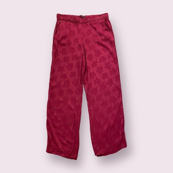Zara | Women’s | Pink Patterned Pants | Size: Large - Picture 1 of 6